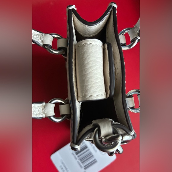 NEW COACH Key holder,Coach White Floral Key & Card Holder - Picture 4 of 9